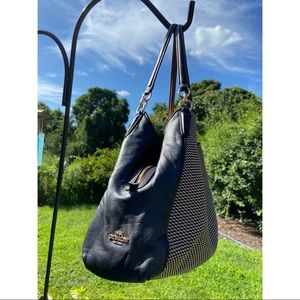 Coach Phoebe Madison Shoulder Bag Print Jacquard